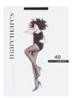 Comfort panty in 40 denier met zijdeglans - Diepzwart