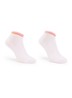 Felice sneakersokken in katoenblend met glitter in 2-pack - Orange