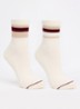 Tibby sokken met lurex in 2-pack - Creme
