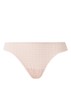 Avero string met ingeweven structuur - Lichtroze