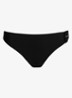 Cassie bikinislip met structuur - Zwart