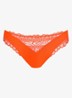 Cerina slip met kant - Orange