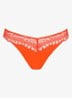 Cerina string met kant - Orange