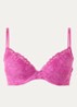 Jane push-up bh met uitneembare vulling - Fuchsia