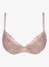 Jane push-up bh met uitneembare vulling - Oudroze