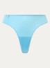 Tom string met borduring - Blauw