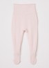 Pixa tapered fit babybroek in  katoenblend - Lichtroze