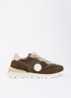 Tia sneaker van nubuck - Bruin