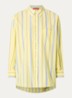 Dama blouse met streepprint - Geel
