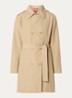 Milo double-breasted trenchcoat met steekzakken - Camel