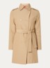 Milo double breasted trenchcoat met strikceintuur - Beige