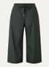 Aureo high waist wide fit broek met strikceintuur - Groen