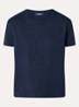 Bella T-shirt met logoprint - Donkerblauw