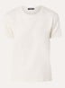 Bella T-shirt met logoprint - Ivoor