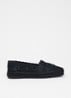 Espadrille met opengewerkt dessin - Zwart