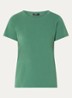 T-shirt met ronde hals - Groen