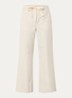 Argento high waist straight fit pantalon met steekzakken - Wit