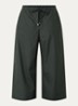 Aureo high waist wide fit broek met strikceintuur - Groen