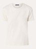 Bella T-shirt met logoprint - Ivoor