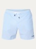 Patmos zwemshorts met print - Blauw