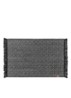 Morocco gastendoek 50 x 80 cm - Zwart