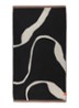 Nova Arte badlaken - 500 gr/m2 - 133 x 70 cm - Zwart