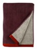 Soft badhanddoek - 90 x 50 cm - Bordeauxrood