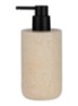 Zeepdispenser tall van marmer - Zand