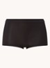 Shorty met hoge taille - Zwart