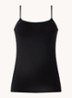 Singlet van  katoen - Zwart