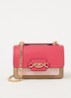 Heather XS schoudertas van leer - Roze
