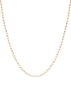 Molten Olive ketting - Goud