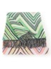 Plume plaid in wolblend 130 x 190 cm - Groen