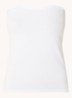 Dae strapless top met stretch - Wit