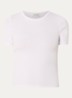 Igor T-shirt met ribstructuur - Lichtpaars