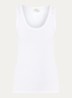 Igor tanktop met ribstructuur - Wit