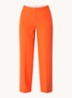Nelli high waist loose fit pantalon met steekzakken - Orange