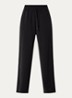 Tinnie high waist wide fit trackpants met gestreept detail - Zwart