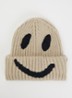 Kim muts met print - Beige