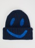 Kim muts met print - Donkerblauw
