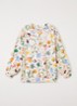 Marika sweater met print - Gebroken wit