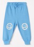 Simeon tapered fit joggingbroek met borduring - Donkerblauw