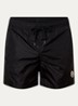 Classic zwemshorts met logo en steekzakken - Zwart