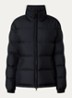 Dourbe puffer jack met donsvulling en logo - Zwart