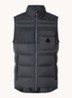 Estagnous gewatteerde bodywarmer met ritszakken - Donkergrijs