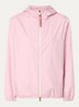 Fregeos windjack met capuchon en steekzakken - Roze