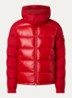 Maya puffer jack met donsvulling en afneembare capuchon - Rood