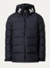 Orvelle puffer jack met donsvulling en steekzakken - Donkerblauw