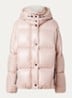 Parana puffer jack met donsvulling en ritszakken - Roze