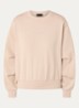 Sweater met logoborduring - Beige